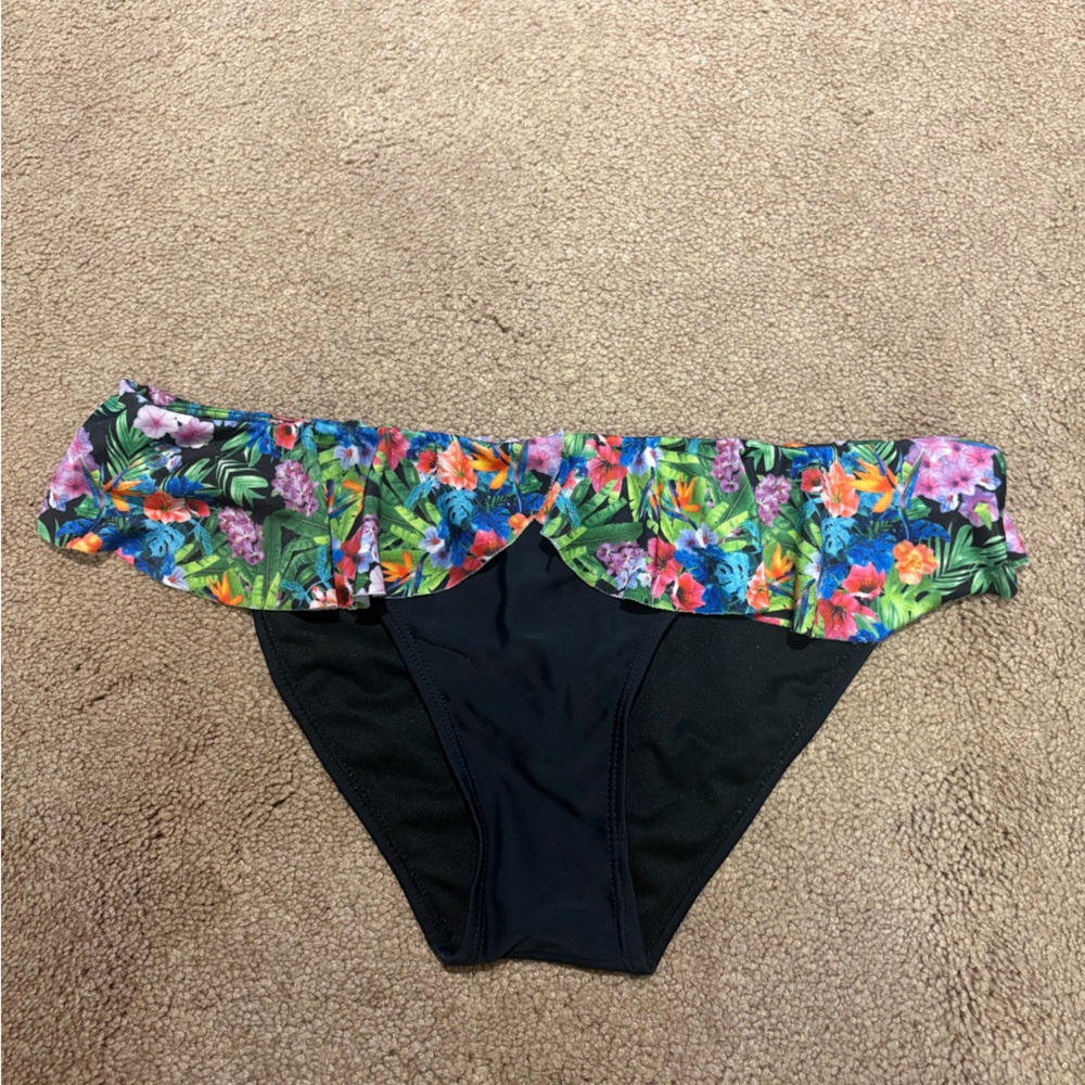 2 for $10 BP. Black Floral Bikini Bottom size small
